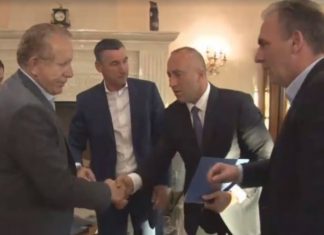 E fundit, takohen Haradinaj, Veseli, Limaj e Pacolli, diskutojnë për mundësinë e koalicionit
