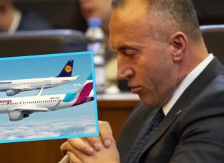 Huqja e madhe e Ramush Haradinajt, ju gëzua marrëveshjes ajrore me Serbinë ku nuk vlen taksa 100%