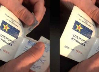 Shqiptarët e zhgënjyer nga LSDM-ja, po grisin librezat e partiake (FOTO)