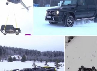 I mërzitet makina 150 mijë dollarëshe, rusi e hedh nga helikopteri (VIDEO)