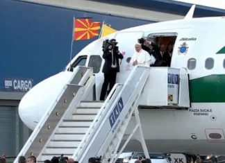 Papa Françesku në Shkup, Vizita e parë e një pape në vend