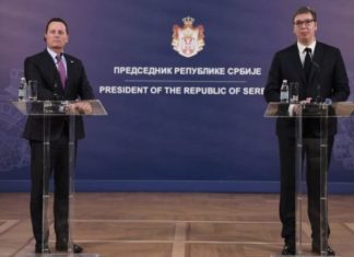 Si u përplasën Grenell dhe Vuçiq në Beograd për taksën dhe fushatën për ç’njohje
