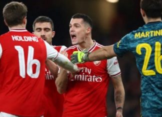 Xhaka nuk zë mend, acarohet me shokun e skuadrës