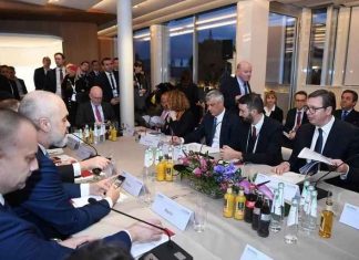 Përfundoi përballja mes Kurtit dhe Vuçiçit në Mynih (FOTO)