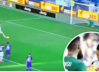 Ronaldo vërteton se është i paparashikueshëm, portieri i Fiorentinës u përpoq ta vinte në siklet para gjuajtjes së penalltive (VIDEO)