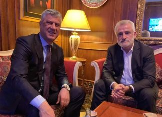 U takuan Hashim Thaçi dhe Menduh Thaçi, i shoqëroi Baton Haxhiu