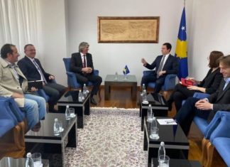 Kryeministri Kurti priti kreun e ASH-së, Ziadin Sela (FOTO)