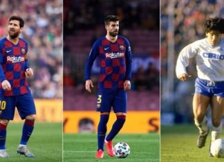 Pique zgjedh mes Messit e Maradonës