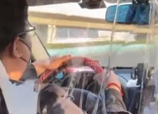 Preventiva në radhë të parë, taksisti kinezë me ide gjeniale për t’u mbrojtur nga koronavirusi (VIDEO)