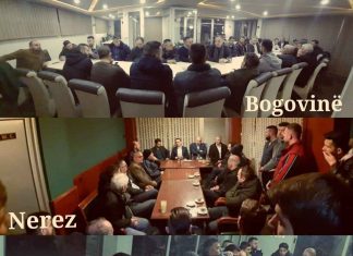 Zhelina, Bogovina dhe Nerezi ishin vendet ku Lëvizja BESA zhvilloi takime sonte (FOTO)