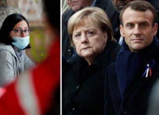 Vajza italiane ka një ”grusht” të fortë për Merkel, Macron, Trump dhe Johnson