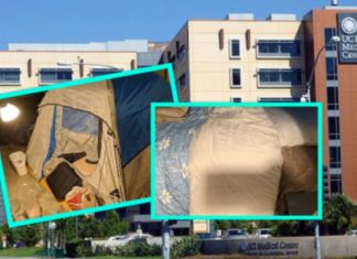 Dashuria për familjen: Doktori që fle në tendë nga frika e koronavirusit (FOTO)