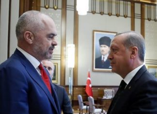 Edi Rama këshillohet me Erdoganin para se të udhëtojë për Greqi