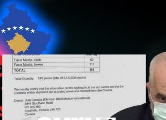 Skandali, Kosova i refuzoi maskat e skaduara, Shqipëria i pranoi