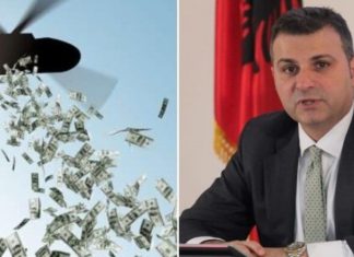 Do të shpërndahen para me helikopter për shqiptarët? Ja kush e thotë