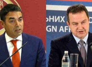 Bisedë telefonike Daçiq-Dimitrov për lehtësimin e masave kufizuese midis Serbisë dhe Maqedonisë së Veriut