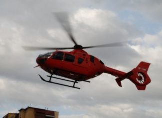 Rrëzohet një helikopter në Aeroportin e Shkupit