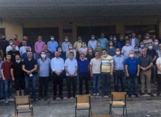 Mexhiti, Zyberi dhe Mahmuti, prezentojnë politikat e Bashkimit Demokratik për Integrim në Radushë