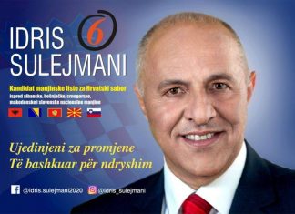 Shqiptari Idriz Sulejmani kandidon për ulëse në Parlamentin e Kroacisë (FOTO)