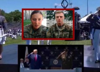Historike, diplomimi i kadetëve nga Kosova para presidentit amerikan (FOTO/VIDEO)