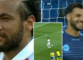 “Nga cili kënd e do gjuajtjen?” Neymar pyet portierin kundërshtar se nga t’ia gjuajë penalltinë (VIDEO)