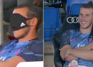 Maska në sy dhe buzëqeshja ironike ndaj Zidanes, gjërat për Gareth Bale te Real Madridi nuk duken mirë (VIDEO)