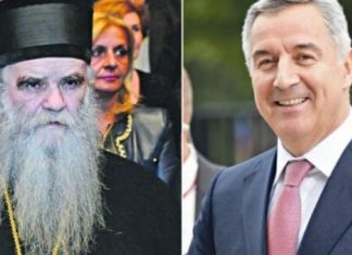 Mllefi serb për pushtetin malazez, kryepopi Amfilohije sulmon Gjukanoviçin dhe për Kosovën