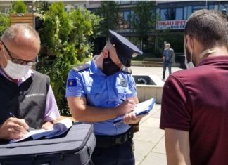 Kosovë, mbi një mijë gjoba për mosrespektim të masave kundër pandemisë