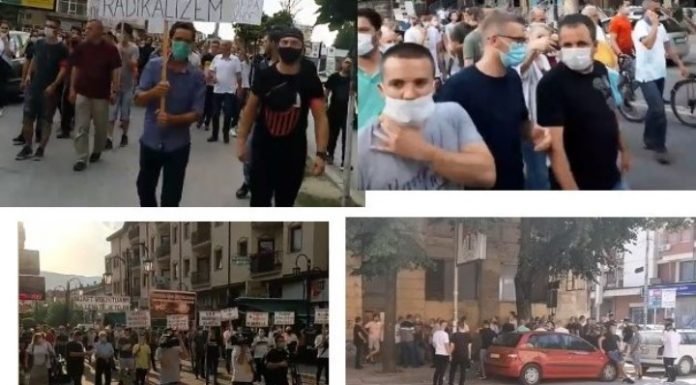 protesta kunder shtrejntimit te energjise elektrike