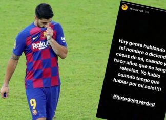 Luis Suarez reagon pas zërave për të ardhmen e tij, ‘godet’ njerëzit që flasin në emrin e tij