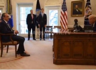Dalin pamjet: Ajo që Hoti i tha Netanyahut nga zyra e Trumpit (VIDEO)