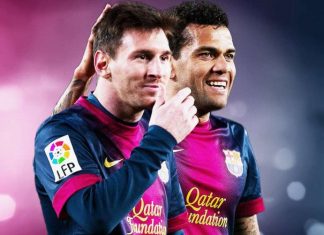 Vazhdojnë ‘goditjet’ ndaj bordit të Barcelonës! Alves përkrah Messin në fjalët për largimin e Suarezit nga Camp Nou