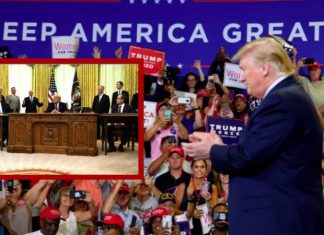 Trump në fjalimin e tij gjatë fushatës zgjedhore, ka disa fjalë edhe për Kosovën e Serbinë (VIDEO)
