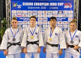 Xhudisti japonez me flamur të Kosovës mposhti serbin për të arritur medaljen e artë