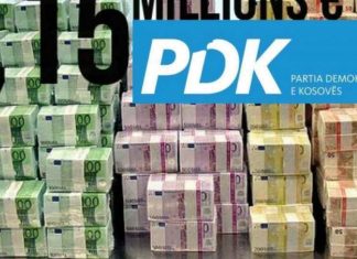 Zyrtari që u arrestua për ‘avullimin’ e 2 milionë eurove në thesar është anëtar i PDK-së