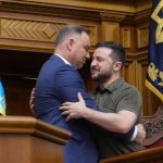 Presidenti polak viziton Kievin, i drejtohet Parlamentit, bëhet lideri i parë i huaj që drejtpërdrejt flet me deputetët ukrainas