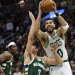 Celtics barazojnë serinë ndaj Bucks, Golden State Warriors kalojnë në finale të Konferencës së Perëndimit
