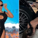 Dalin pamjet, Elvana Gjata “rrëzohet” në sfilatën e Valdrin Sahitit (FOTO)