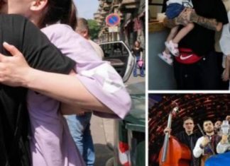 Pasi fitoi Eurovisionin, këngëtari ukrainas niset për në luftë, përshendetja emocionuese me të dashurën