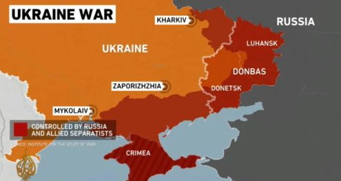 Info Shqip: Forbes: Rusia kontrollon 20% të territorit të Ukrainës