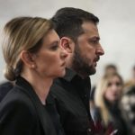 Zelensky takohet për herë të parë me bashkëshorten që nga pushtimi rus në Ukrainë