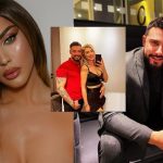 Laureta publikon fotografinë e parë me Robertin si çift