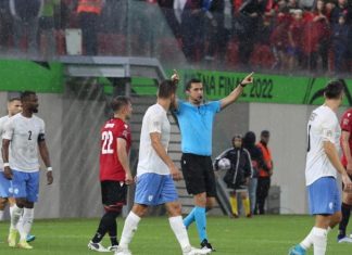 Incidentet nga tifozët, Shqipëria rrezikon ta pësojë nga UEFA