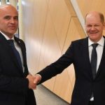 Kovaçevski takoi kancelarin gjerman Sholc