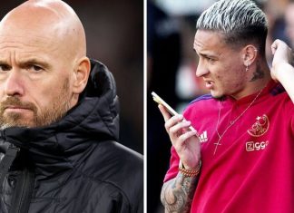 Ajaxi e trondit Manchester Unitedin me çmimin e ri të kërkuar për Antonyn
