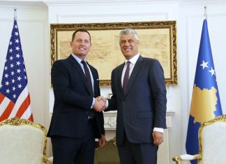 Grenell: Kurti është problemi, kthejeni Thaçin