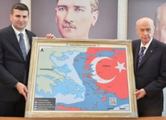 Greqia kërkon “shpjegim” nga Turqia rreth një harte që u shpërnda në mediat sociale