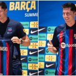 Lewandowski prezantohet te Barcelona: Jam këtu për të shënuar gola dhe për të fituar, i gatshëm për Real Madridin