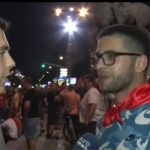 Protestuesi maqedon kërcënon gazetarin bullgar: Ta fus një shuplakë (VIDEO)