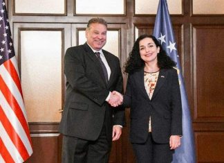 Osmani pas takimit me Escobarin: Kosova do të jetë palë konstruktive, e barabartë dhe e përkushtuar në dialog
